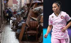 Mari Paz y un 'milagro' ligado al fútbol tras perder todos sus recuerdos por la DANA: "Solo se han salvado las camisetas”