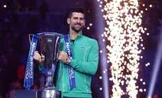 Cuántos ATP Finals ha ganado Novak Djokovic