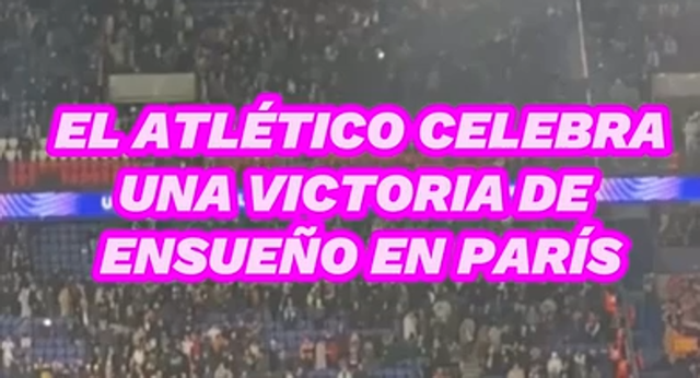 Un gol de Correa, otra vez casi sobre el pitido final, le da al Atlético los tres puntos en París.
