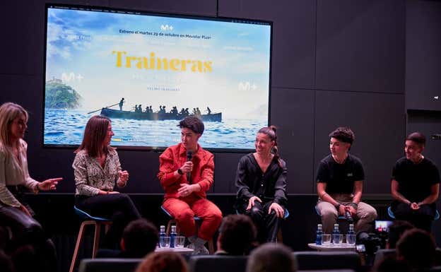 Las protagonistas del documental Traineras.  MOVISTAR PLUS