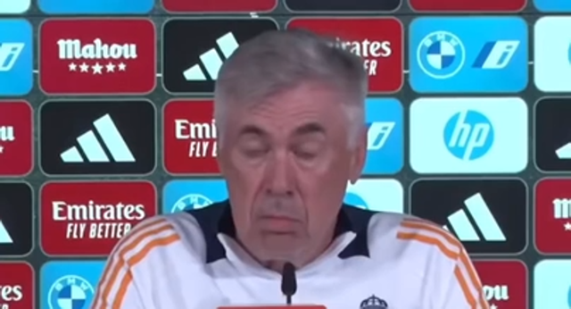 Ancelotti contradice sus declaraciones sobre Fede tras el partido ante el Milan.