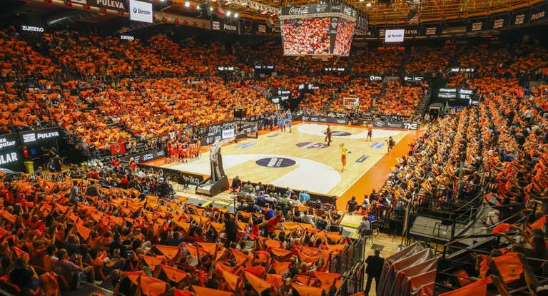 El Valencia Basket regresará a la Fonteta tras las inundaciones provocadas por la DANA.