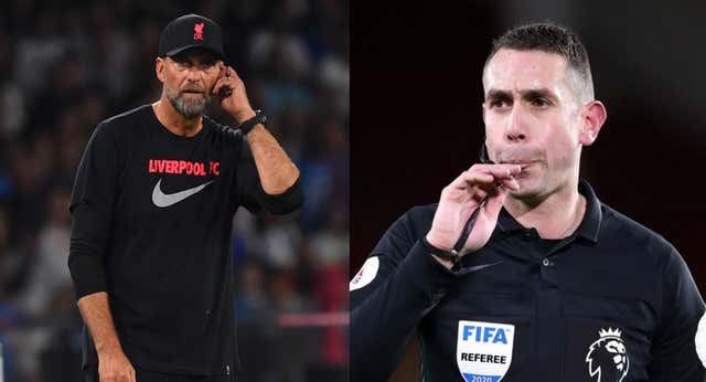 Suspendido un árbitro de la Premier por llamar “gilipollas” y “arrogante” a Klopp