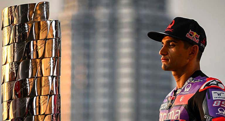 Jorge Martín y la torre de campeones.