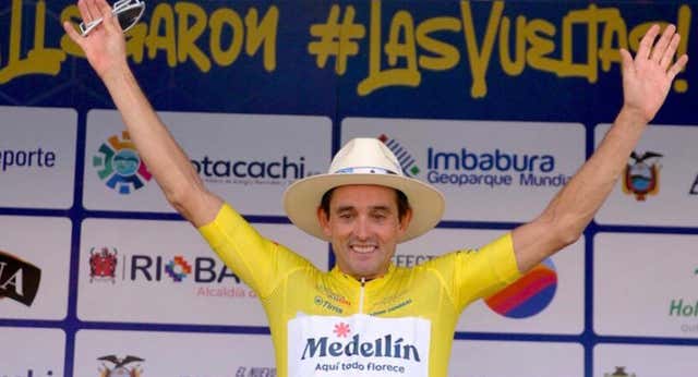 El sempiterno Óscar Sevilla gana la primera etapa y lidera la Vuelta a Ecuador