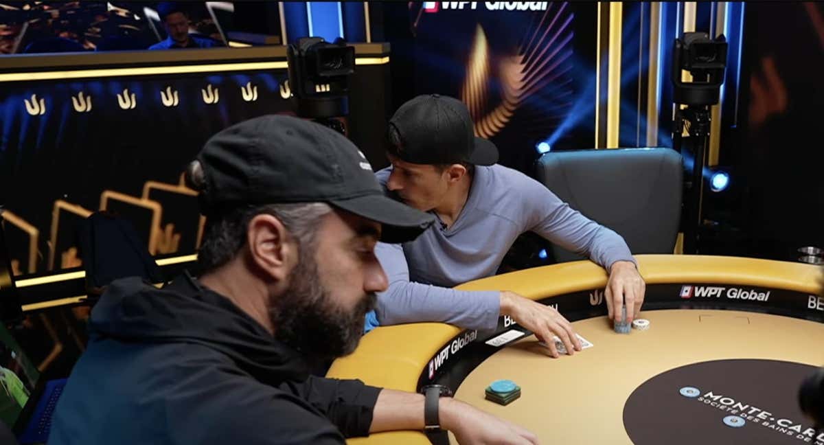 Voulgaris, en el torneo del póker.