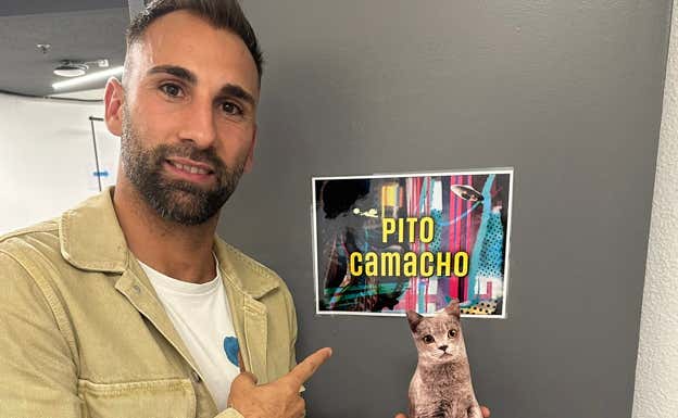 Pito Camacho, en el camerino de La Revuelta. @LaRevuelta_TVE