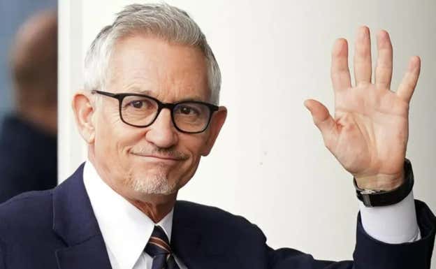 Gary Lineker, exfutbolista inglés. BBC