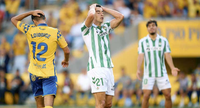 Marc Roca, en un partido de esta temporada con el Betis.
