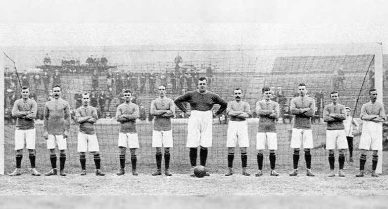 Foulke antes de un partido.