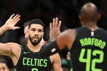 Un triple de Tatum sobre la bocina de la prórroga evita la debacle del campeón ante el peor equipo de la NBA