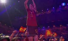 Una Alexia Putellas de cartón en Eurovisión Júnior retrata el cambio de paradigma del fútbol español