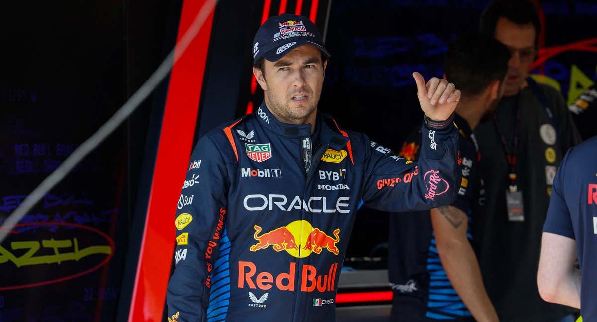 Sergio Pérez durante el GP de Brasil. /REUTERS/Sebastiao Moreira