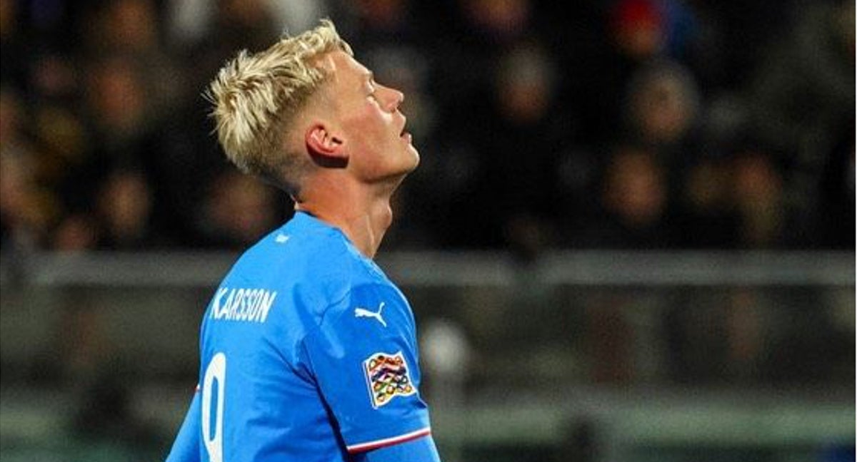Óskarsson, con Islandia.