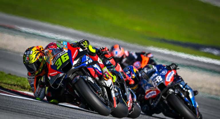 Joan Mir en los test.
