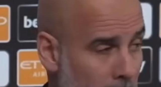 Guardiola lo tiene claro.