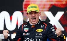 Los cinco segundos de Max Verstappen frente a un monitor que explican su madera de (tetra)campeón