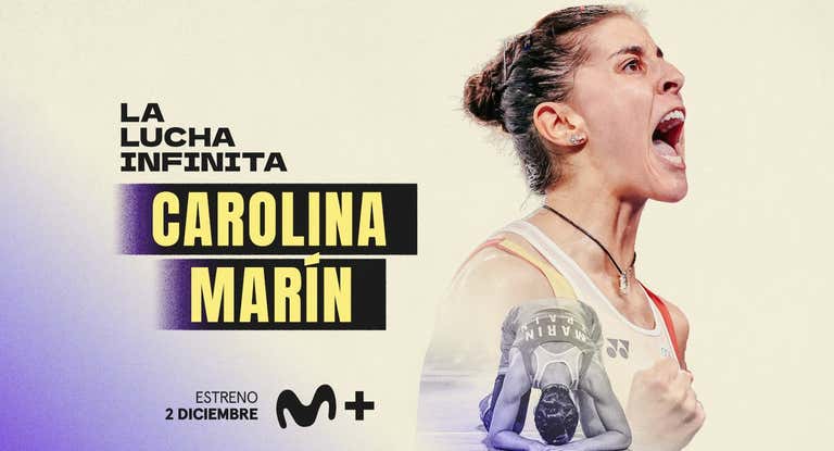 Cartel del documental 'Carolina Marin: la lucha infinita'.
