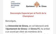 Un simulacro de ciberseguridad de la Universidad provoca el caos en Girona con las entradas contra el Liverpool