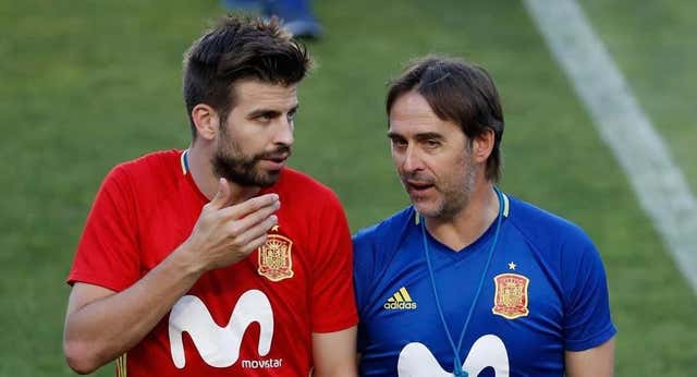Julen Lopetegui contradice a Piqué y da otra versión sobre lo sucedido en la Selección tras el referéndum catalán