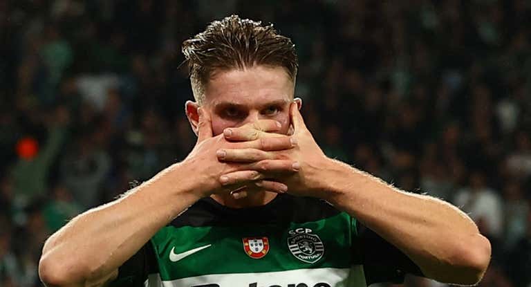Viktor Gyokeres es la gran revelación de la Champions League 2024.