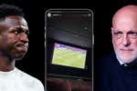 A Tebas no se le escapa ni una en su feroz lucha contra la piratería: carta al Real Madrid por el 'pirateo' de Vinicius del partido de Liverpool