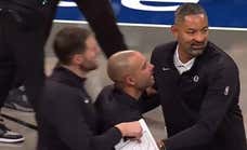 Los Orlando Magic ponen de los nervios a Jordi Fernández, que tiene que ser sujetado por su staff: “Había mucha frustración por mi parte y la de mis jugadores