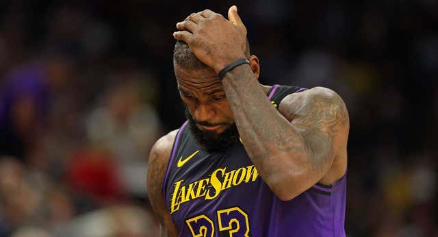El peor LeBron desde 2006: fatiga, 19 triples seguidos fallados y por primera vez, la edad empieza a pesar