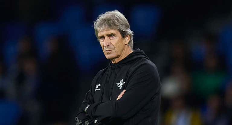Manuel Pellegrini, en el partido ante la Real.