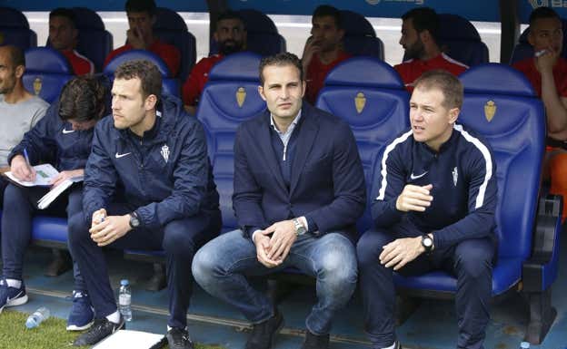 Baraja, en su etapa como entrenador del Zaragoza.