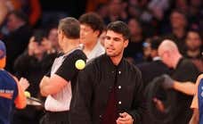 Carlos Alcaraz pone fin a 10 días de desconexión «mental» y manda un aviso desde La Meca del basket: «Seré campeón en Australia tarde o temprano»