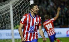 El Atlético sufre más de la cuenta en Cáceres pero salva la papeleta