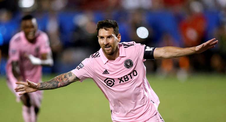 Messi en el Inter de Miami.