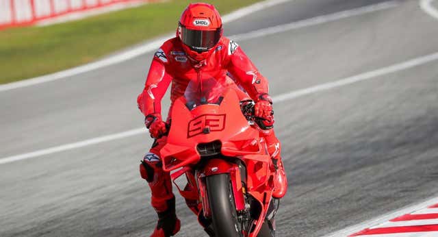 Amor a primera vista entre Marc Márquez y Ducati: “Es una sensación muy fuerte”