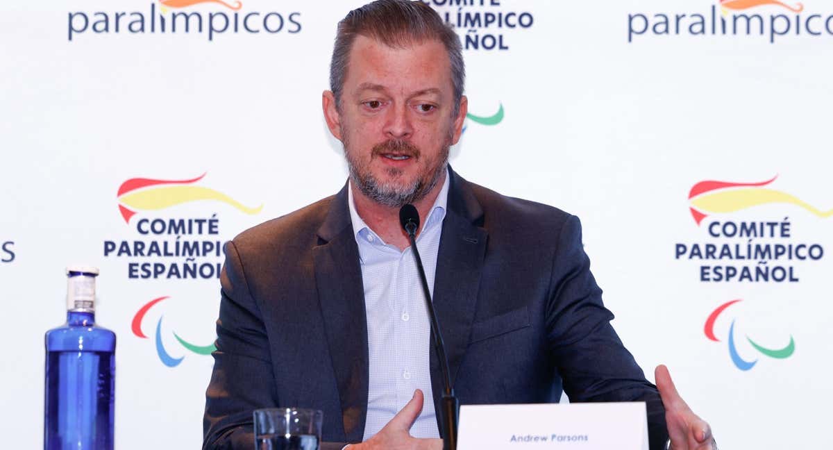 Andrew Parsons, presidente del Comité Paralímpico Internacional.