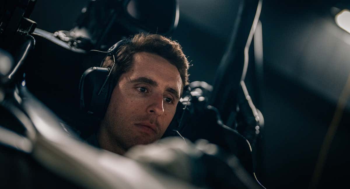 Dani Juncadella, en el simulador de Aston Martin.