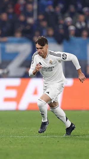 Asencio jugó 7' contra la Atalanta.  REAL MADRID