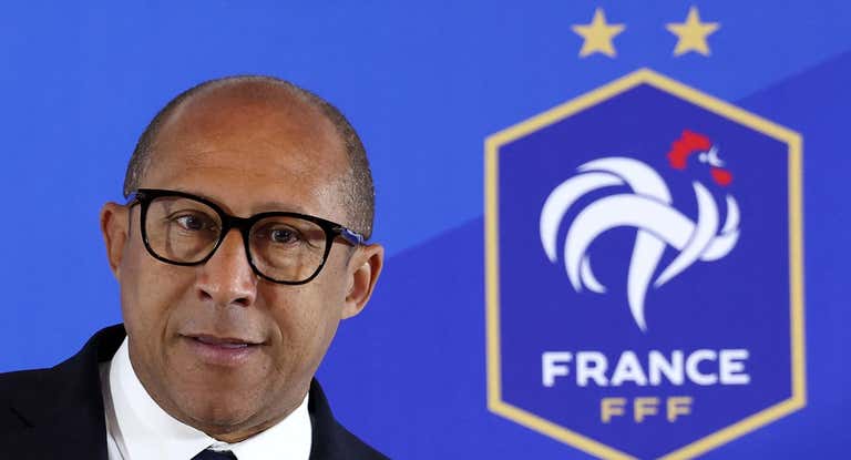 El presidente de la Federación Francesa de Fútbol Philippe Diallo.
