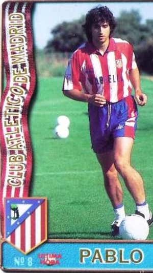 Pablo Alfaro militó en el Atlético de Madrid la campaña 96-97.  X