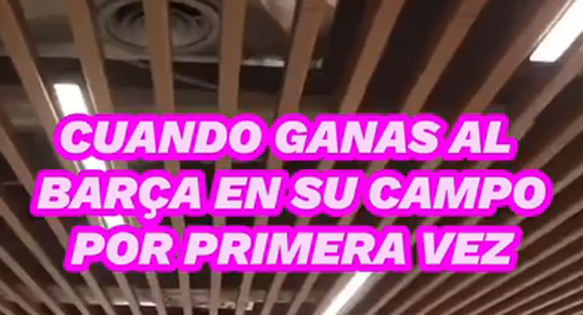 El Leganés celebra por todo lo alto su primera victoria en campo del Barça