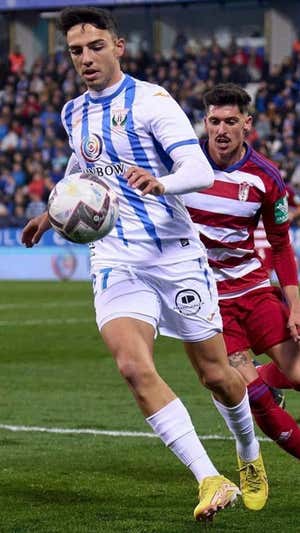 Naim García, con el Leganés. @naimgarcias