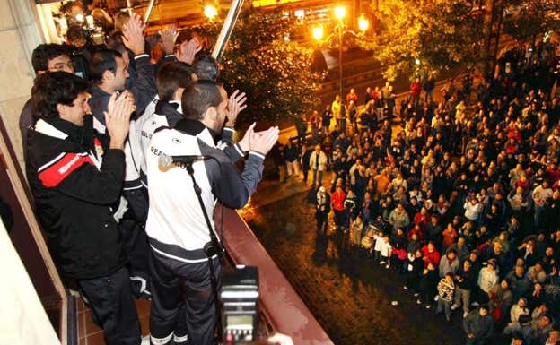 La celebración del Real Irún. AGENCIAS