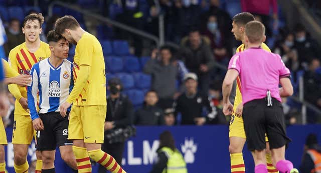 La obsesión de Gerard Piqué con el Espanyol empezó de niño: «Se ponía detrás de la portería a mofarse de nosotros…»