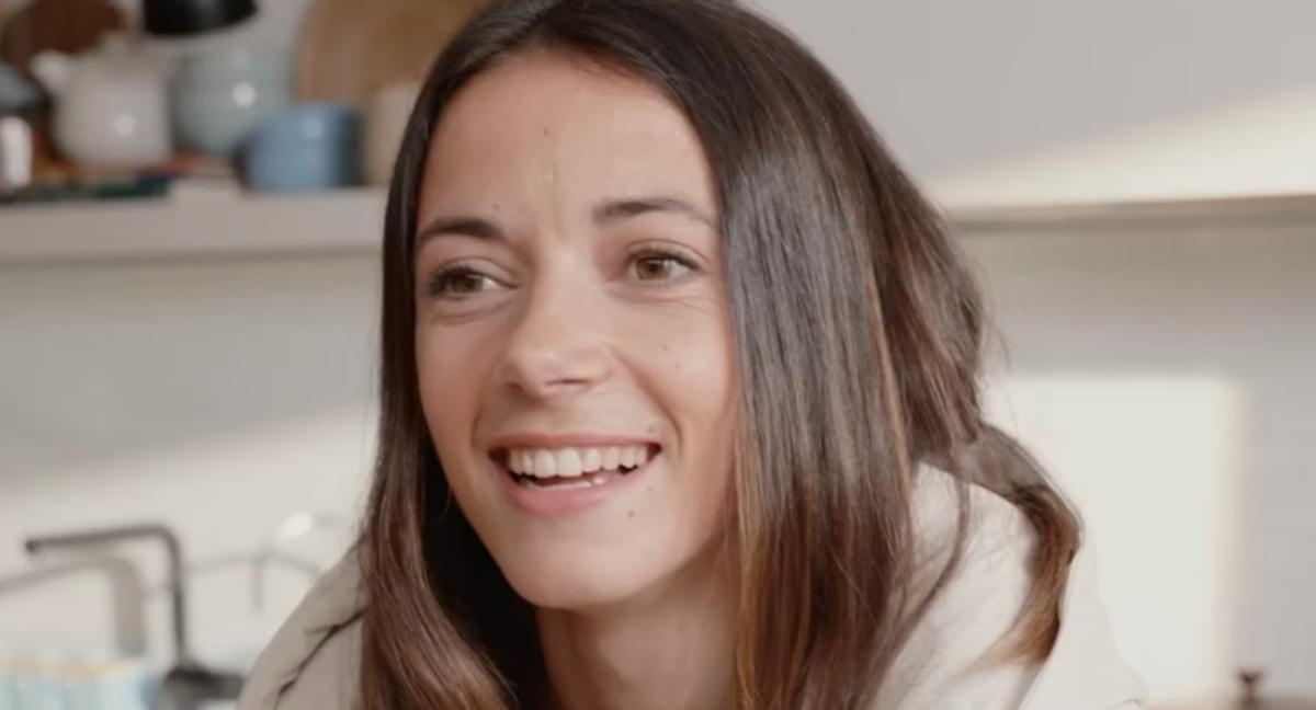 Aitana, durante una campaña con una marca de alimentación.