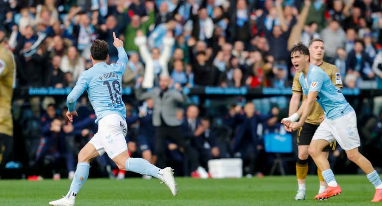 El Celta borra a la Real Sociedad en la tarde de Pablo Durán