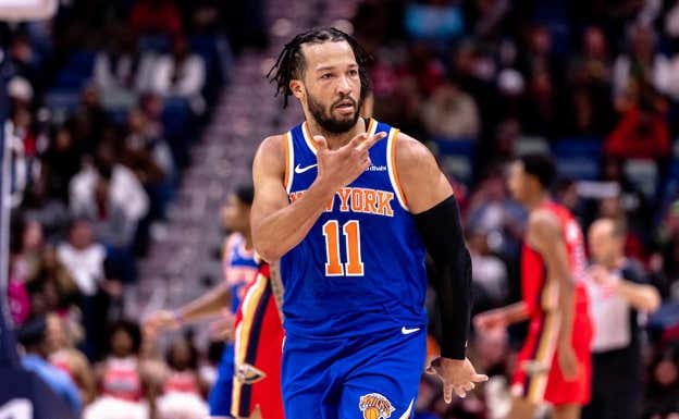 Jalen Brunson es la principal estrella de los New York Knicks. REUTERS