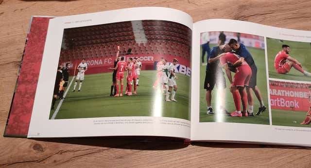 Una foto inédita de una roja a Stuani y un viaje a Eibar de madrugada retratan el ‘camino a Europa’ del Girona: «Es una era adictiva»
