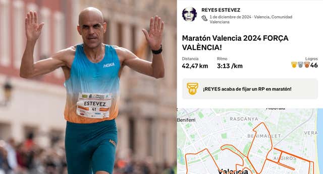 La eterna juventud de Reyes Estévez bate récords en Strava: «Me estoy cuidando casi más que antes»