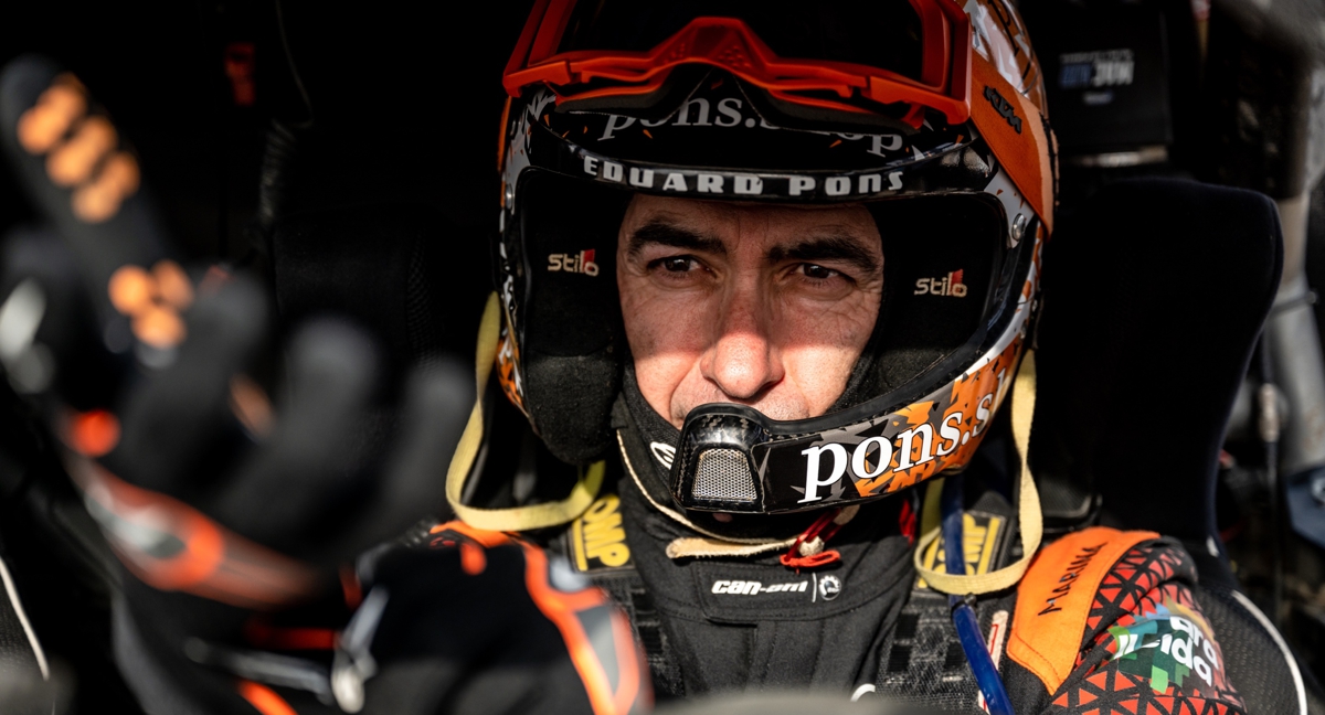Eduard Pons participará en su segundo Dakar.