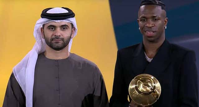 Aitana Bonmatí fue la excepción en medio del baño de premios para el Real Madrid en los Globe Soccer Awards, con Vinicius Júnior como mejor jugador